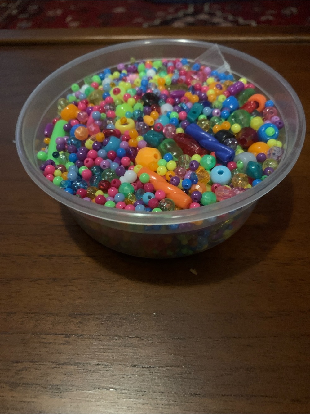 Assorted Multicolour Craft Bead Bundle